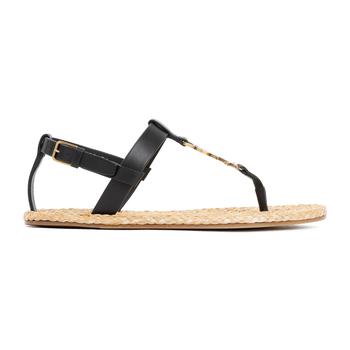 圣罗兰鞋女鞋, Yves Saint Laurent | SAINT LAURENT  CASSANDRA FLAT SANDALS SHOES商品图片 7.6折
