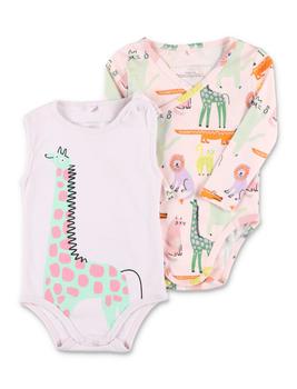 商品Stella McCartney | Stella McCartney Kids Jungle Print Bodysuit Set,商家Italist,价格¥882图片
