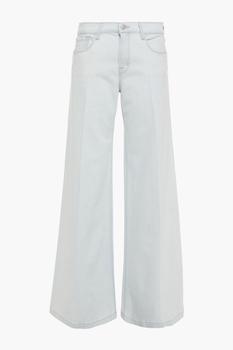 J Brand | Evytte mid-rise wide-leg jeans商品图片,3.9折