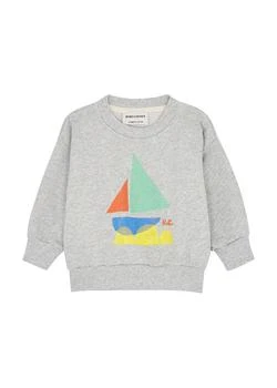 推荐KIDS Boat printed cotton sweatshirt商品