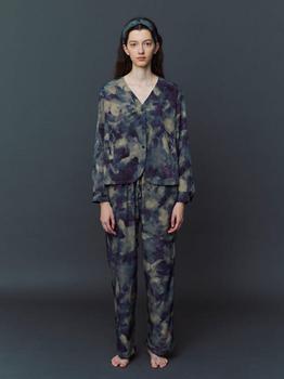 商品ATEMPO | Cozy Round Pajama Set (Brush Navy),商家W Concept,价格¥878图片