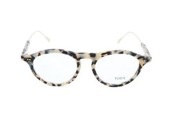Tod's | Tod's Tortoise Shell Round Frame Glasses 7.6折, 独家减免邮费
