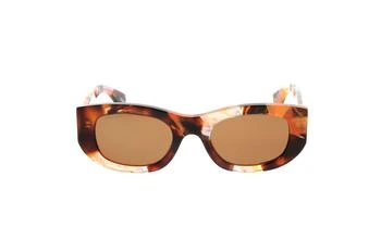 Gucci | Gucci Eyewear Panthos Frame Sunglasses 7.6折, 独家减免邮费