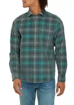 推荐Men's Coastline Cord Redwood Plaid Shirt商品