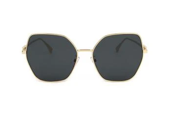 Fendi | Fendi Eyewear Butterfly Frame Sunglasses 4.7折, 独家减免邮费