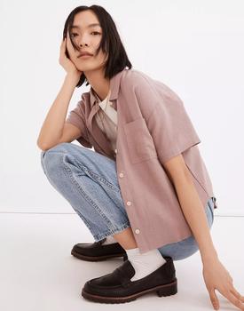 Madewell | Pull-On Balloon Jeans in Closson Wash: Paperbag Edition商品图片,5.9折×额外5折, 额外五折