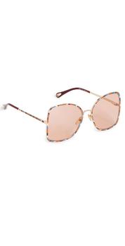 chloe太阳镜怎么样, Chloé | Chloe Vitto Sunglasses商品图片 