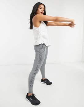 Under Armour | Under Armour favourite graphic logo leggings in grey商品图片,3.9折