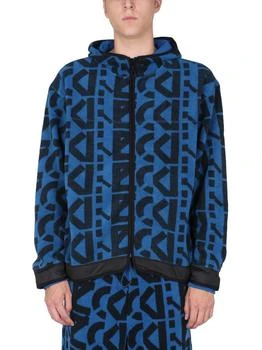 Kenzo | Kenzo Allover Monogram Zipped Hoodie 4.7折