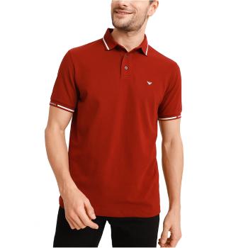 推荐EMPORIO ARMANI 男士红色棉质短袖POLO衫 6K1F73-1JPTZ-0351商品