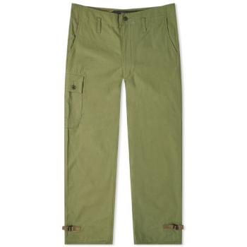 Junya Watanabe | JUNYA WATANABE 男士橄榄绿色棉质休闲裤 WE-P034-051商品图片,满$250享9.8折, 独家减免邮费, 满折
