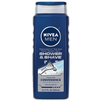 Nivea | Shower & Shave  3-in-1 Body Wash,商家Walgreens,价格¥41