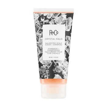 R+Co | Crystal Halo Balancing Scalp Scrub and Shampoo,商家bluemercury,价格¥283