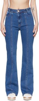 product Blue Flared Jeans image