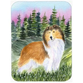Caroline's Treasures | SS8321LCB 15 x 12" Sheltie Glass Cutting Board Large,商家Verishop,价格¥244