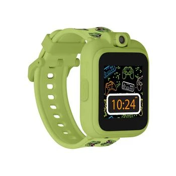 Kid's 2 Green Dinosaur Print Tpu Strap Smart Watch