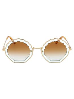 chloe 墨镜是什么牌子, Chloé | Chloé Women's Multicolor Metal Sunglasses商品图片 