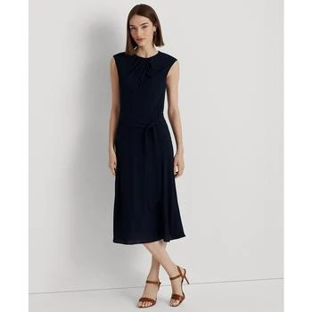 Ralph Lauren | Women's Bubble Crepe Cap-Sleeve Dress 