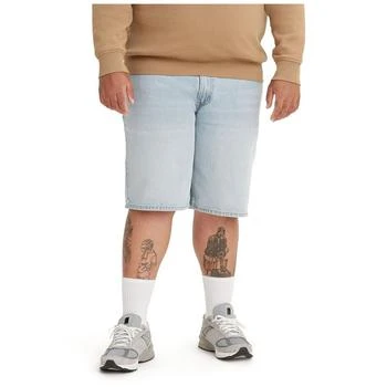 推荐Men's Big and Tall 469 Loose Fit Non-Stretch Jean Shorts商品