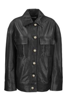 推荐SPORTMAX BETA - Nappa leather over jacket商品