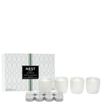 商品NEST New York | NEST New York White Tea and Rosemary Alfresco Tealight Holders Tealights Set,商家Dermstore,价格¥381图片