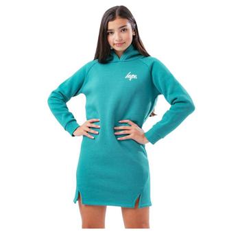 推荐Girls Script Side Split Hem Longline Hoodie商品