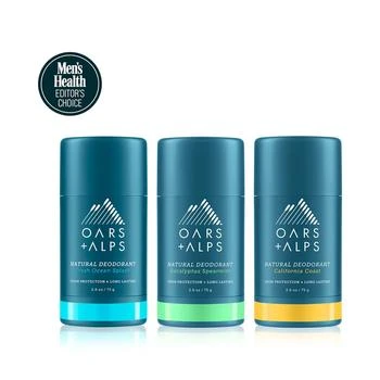 Oars + Alps | 3-Pc. Aluminum Free Deodorant Set,商家Macy's,价格¥292