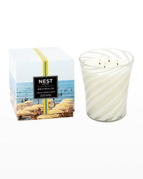 NEST New York | x Gray Malin 61.7 oz. Amalfi Lemon & Mint Deluxe Candle商品图片,