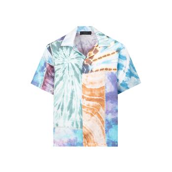 amiri衬衫真假, AMIRI | AMIRI  PATCHWORK TIE DYE SHIRT商品图片 7.6折