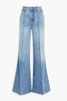推荐High-rise flared jeans商品