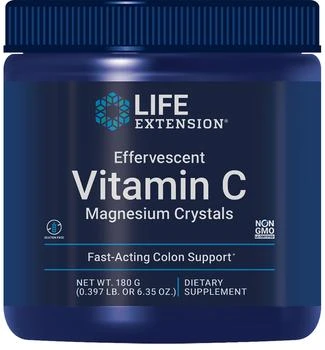 Life Extension | Life Extension Effervescent Vitamin C Magnesium Crystals (180 Grams),商家Life Extension,价格¥108
