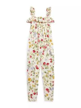 Ralph Lauren | Big Girl's Floral & Strawberry Print Jumpsuit,商家Saks Fifth Avenue,价格¥236