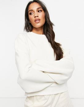 Adidas | adidas Originals Essentials sweatshirt in oatmeal商品图片,额外8折x额外9.5折, 额外八折, 额外九五折