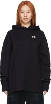 Y-3 | Black Cotton Hoodie商品图片,5.1折