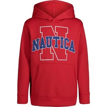 Nautica | Little Boys Old School Solid Pull Over Hoodie 5.9折