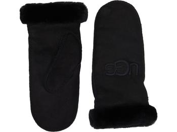 ugg手套, UGG | Embroidered Water Resistant Sheepskin Mitten with Tech Palm商品图片 