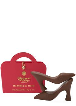 Charbonnel et Walker | Pink Handbag & Milk Chocolate Heels 60g商品图片,