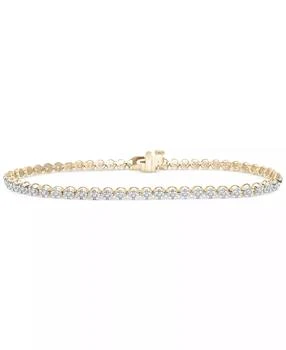 Macy's | Diamond Bracelet (1/2 ct. t.w.) in 10k Yellow Gold, Created for Macy's,商家Macy's,价格¥14394