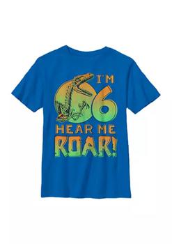 推荐Boys 4-7 Roaring 6 Years Graphic T-Shirt商品