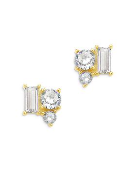 Sterling Forever | Cluster Stud Earrings商品图片,满$100减$25, 独家减免邮费, 满减