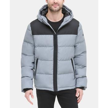 商品DKNY | 男士拼接防寒保暖棉服外套,商家Macy's,价格¥519图片