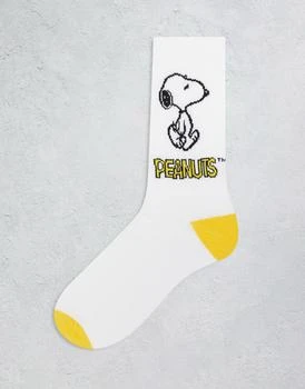 ASOS | ASOS DESIGN sports socks with Peanuts character 