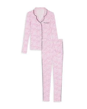 KatieJnyc | Girls' Maia Long Sleeved Top & Pants Pajamas Set - Big Kid,商家Bloomingdale's,价格¥521