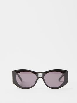 推荐4G rounded acetate sunglasses商品