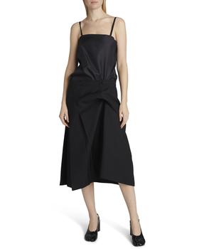 MAISON MARGIELA | Mixed-Media Deconstructed Midi Dress商品图片,