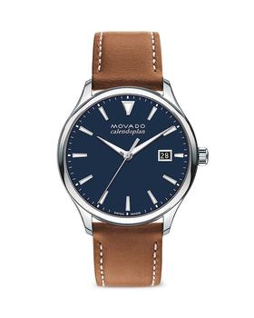 Movado | Heritage Calendoplan Watch, 40mm商品图片,独家减免邮费