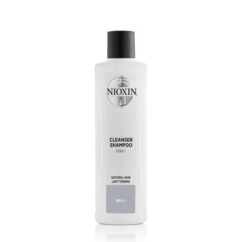 推荐Nioxin Cleanser Shampoo Hair Care System 1 for Natural Hair with Light Thinning 10.1 oz商品