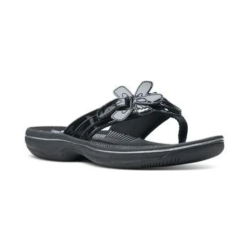 Clarks | Women's Cloudsteppers Brinkley Flora Flip-Flop Sandals 5.9折