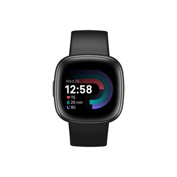 Fitbit | Versa 4 Black Graphite Premium Smartwatch, 39mm,商家Macy's,价格¥1487