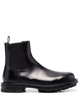 推荐ALEXANDER MCQUEEN - Worker Leather Chelsea Boots商品